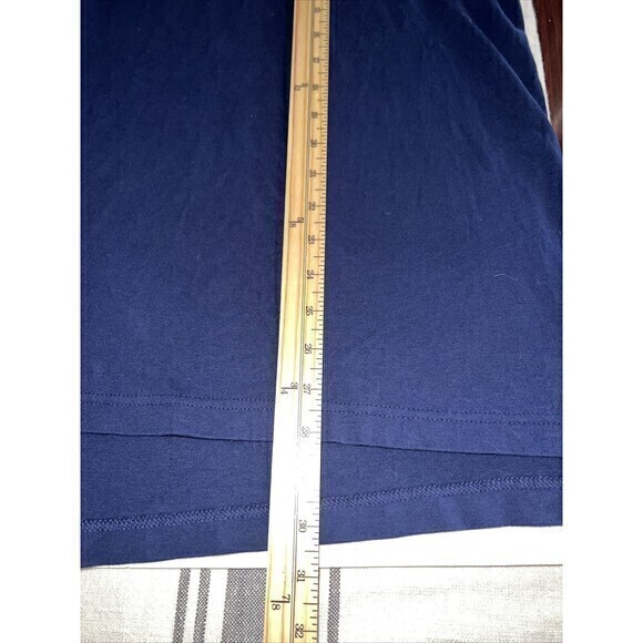 US Polo Assn Short Sleeve Polo Collared Shirt Mens 2XL Navy Red Logo - Picture 7 of 8